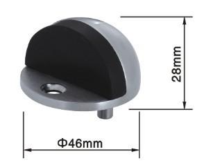 China Instalación de acero inoxidable pulida del piso del tapón de la puerta interior 304 en venta