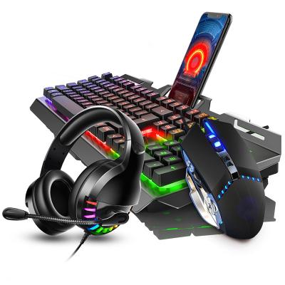 China Gaming Wired Keyboard and Mouse Set Mechanical Wired Mouse Combos RGB Keyboard Backlight Computer Gaming Keyboard Gamer Gamer for PC for sale