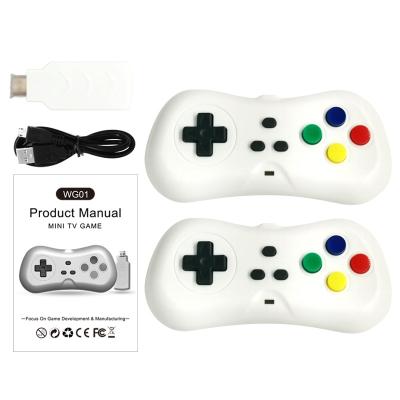 China OTHER New 2023 Product Trending Wireless Mini Game Console Oneself Handle Controller 2 Players WG01 for sale