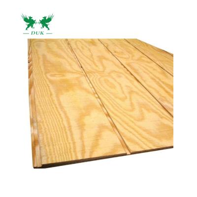 China Good price 11mm contemporary 9mm slotted pine plywood, flute pine plywood for Saint Martin for sale