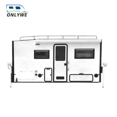 China Travel Trailer 4 Berth Off Road Motorhome Truck Mount Expedition Vehicle Truck Camper for sale