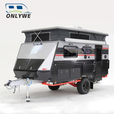 China Travel Trailer Onlywe Caravan Camper Off Road Camping Trailers RVs And Campers For Sale for sale