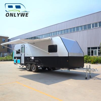 China Travel trailer Onlywe mobile travel trailer slide travel trailer campers motorhomes for sale