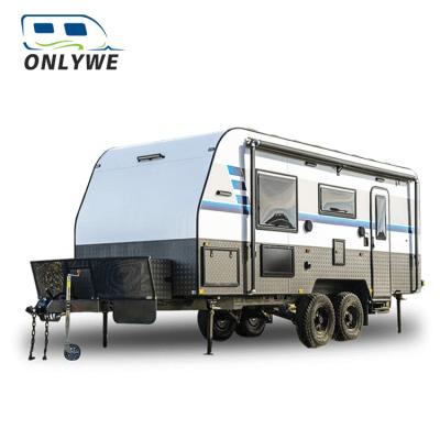 China Travel Trailer Onlywe Off Road Slide Travel Trailer Australian Standards for sale