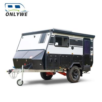 China Travel trailer Onlywe rv trailer camper off road camper trailers Australian standards for sale