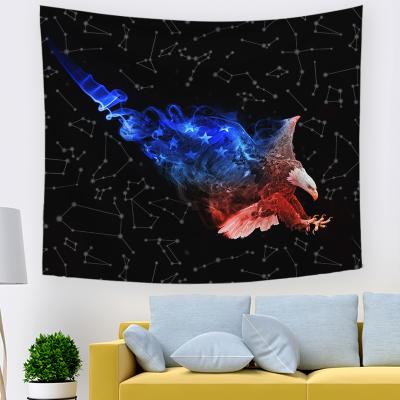 China Beautiful New Designs Animals And National Flags Custom Tapestry By Hanging for sale