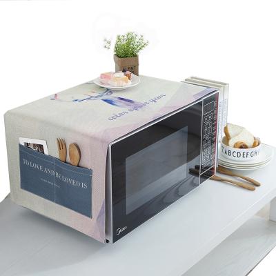 China Waterproof Warm Fashion Dust Cover Microwave Digital Printed Waterproof Cover for sale