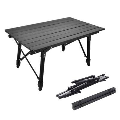 China Hot Sales Minimalist Outdoor Picnic Lightweight Aluminum Folding Camping Table for sale