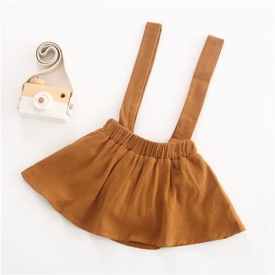 China Newest Month 0-36 Summer Babies Toddler Skirt Infant Clothing Infants Breathable Simple Dresses Baby Natural Ivy40470A Color Wear for sale