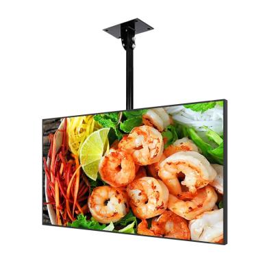 China JCVISION 43 Inch Led Panel Network Hd Display Digital Signage Restaurant Digita Display Menu Wall Mounted Advertising Board 43inch for sale