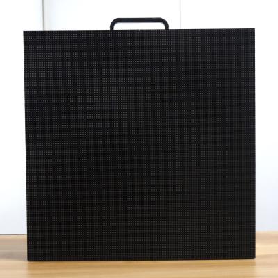 China Black P3.91 OUTDOOR Lamp Rental Led Display Screen With 500*500mm Cabinet for sale