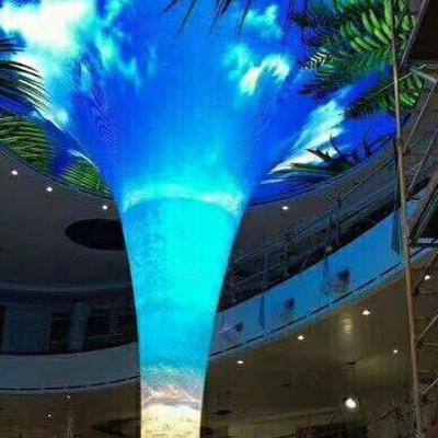 China TOPLED Indoor Soft Module Full Color Programmable Flexible Led P2.5 Display Screen For Curved Circle for sale