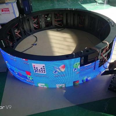 China TOPLED P5 Indoor Flexible Led Display Panel / Soft Led Curtain Display With High Brightness Digital Flexible Led Screen for sale