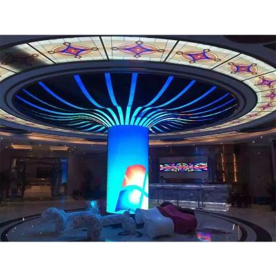 China TOPLED SMD indoor soft led screen led wall p4 large curved indoor flexible led screens for sale