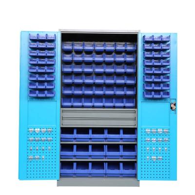 China Workshop 72 New Design /78 Inch Workshop Tool Cabinet Steel Tool Cabinet with Storage Bins and Hooks en venta