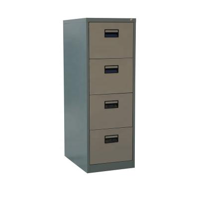 China Knock Down Disassembled Desk Cabinet For A4 F4 Sizes 4 Drawer Steel Metal Drawer Cabinet for sale