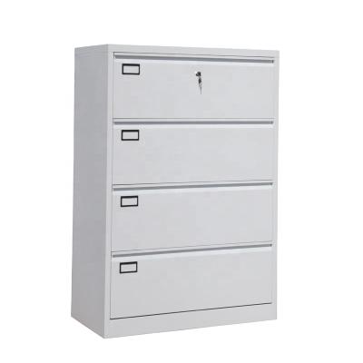 China Knock Down JIN FENG 4 Drawer Side Filing Cabinet Multifunctional Drawer Cabinet With Lock JF-LC04 for sale