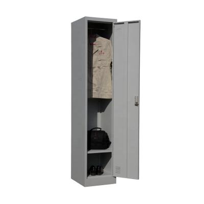 China (Size)Adjustable Single Locker School Steel Locker For Young Boys One Door Locker JF-1B1A for sale