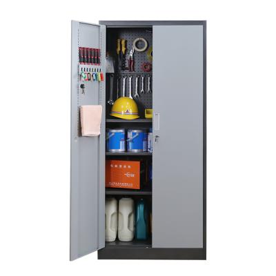 China Multifunctional Workshop Household Tool Cabinet Lighty-Duty Tool Storage Cabinet Metal Garage Cabinet for sale