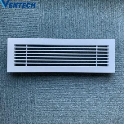 China Contemporary Linear HVAC Bar Grille Clip Air Conditioning Air Diffusers for sale