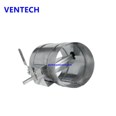 China Modern HVAC Parts Motorized Galvanized Sheet Air Volume Control Damper With Actuator for sale