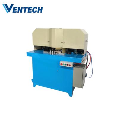 China Factory VENTECH Double Saw Blades Cut 45 Degree Aluminum Cutting Saw Machine for sale