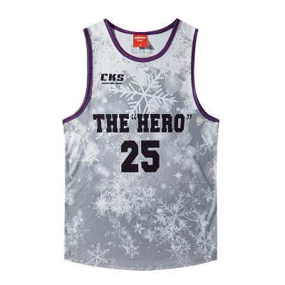 China Latest Design Men Team Basketball Anti-UV Custom Printing Basketball Tank Top Uniform Kit for sale