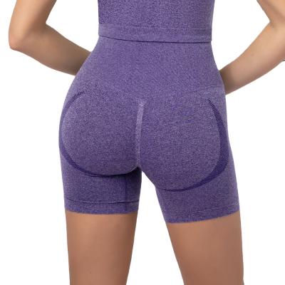 China Breathable Women High Waist Proof Stretchy Squat Compression Butt Crack! crack! lift gaiters for women seamless yoga shorts for sale