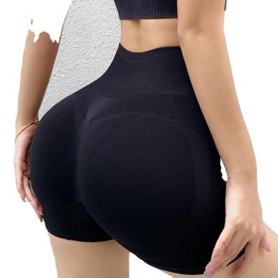 China Wholesale Custom Women's High Waisted Shorts Plus Size Workout Shorts Active Running Seamless Stretch Soft Breathable Butt Lift Shorts for sale