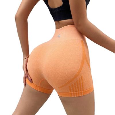 China Wholesale CustomStretchy Seamless Women's High Waist Shorts Exercise Plus Size Workouts Soft Active Lift Seamless Breathable Short Butt for sale