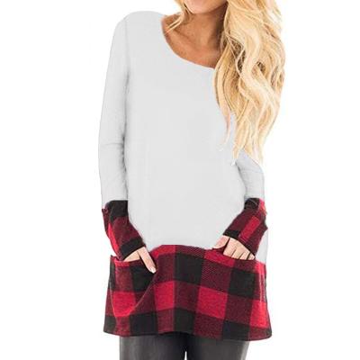 China Women's Casual Plaid Anti-Pilling Slick-silhouette Superior Design Made For Comfort Ladies Complete Great For Most Occasions for sale