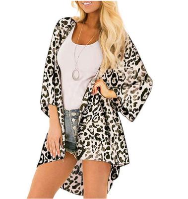 China Kimono Cardigan Anti-pilling Plus 2021 Sizes Custom Made Fashionable Beach Long Cardigan Printed Floral Kimonos for sale