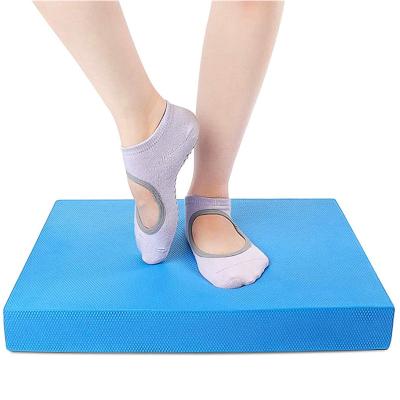 China Non-slip Fitness Knee Mat Fitness Knee Trainer Tape Yoga Mat Foam Thick Balance Pad Suitable for Large Pilates for sale