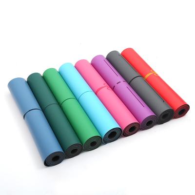 China High Quality Non-Slip Rubber Yoga Mat For Home Workout Yoga Eco-Friendly Non-Slip Extra Thick Mat For Travel for sale