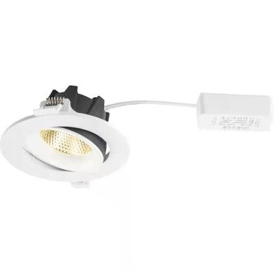 China Downlights Led Downlight Down Light Module COB LED Downlight Ceiling 3 Years Residential, Social Aluminum Seat D90mm*h45mm IP20, IP20 HL-1860 for sale