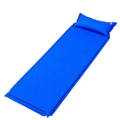 China Portable Automatic Sleep Pad Camping Mat Thick Air Mattress Portable Mat Single Double Outdoor Air Tent for sale