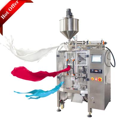 China Hot Potato Sauce Automatic Paste Oil Sachet Liquid Food Packaging Machine Price for sale