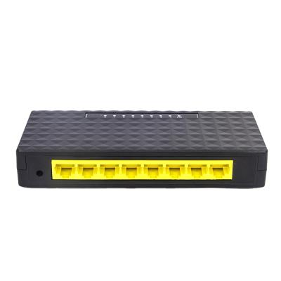 China FTTH FTTB FTTX Network Hot Sale 1000M Reverse POE Switch 8 Left Reverse POE ONU Switch For FTTH for sale