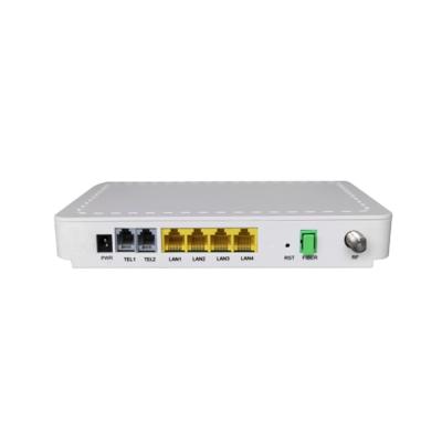 China FTTH FTTB FTTX Network Huawei OLT Compatible Single Fiber 4GE and 2POTS or CATV or WIFI EPON Optical Network Terminal for sale