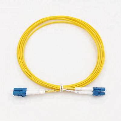 China High Quality LC/UPC Duplex Patch Cord Singlemode Optical Cable LC/UPC for sale