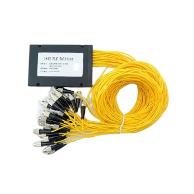 China 1x32 PLC Optical Splitter ABS Module SC FC UPC Connector ABS Type with Factory Price for sale