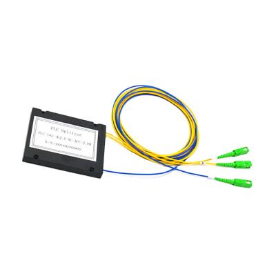 China ABS Box 2.0mm SM ABS Module 1x2 SC APC PLC Splitter In Factory Price for sale