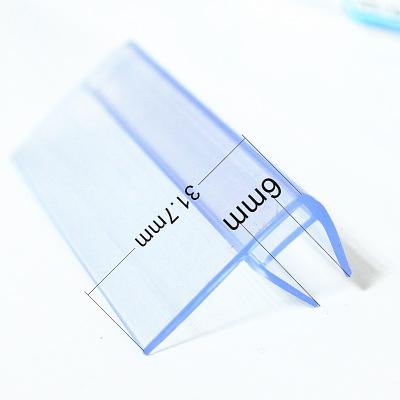 China Plastic Supermarket Display Label Holder Shelf Talker Data Strip PVC Price Tag Holder For Supermarket Shelves for sale