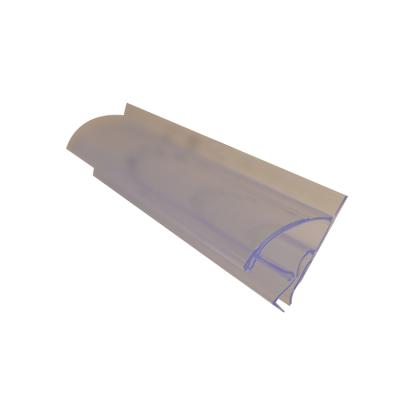 China Supermarket Shelf Plastic PVC Shelf Price Tag Strip Label Holder For Supermarket Shelf for sale