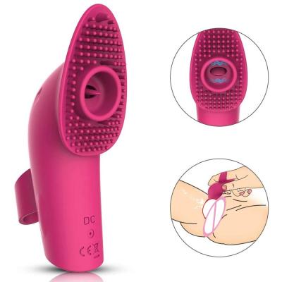 China Newest Female Climax Upgrade Tongue Licking Massager for Clit Stimulation Make You Enjoy Real Sucking Anywhere Without Him for sale