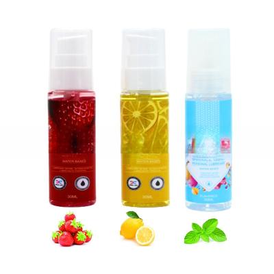 China 30ML  Fruity vaginal lubricant to enhance sex life water-based lubricant  female exciting  sex lubricant for sale