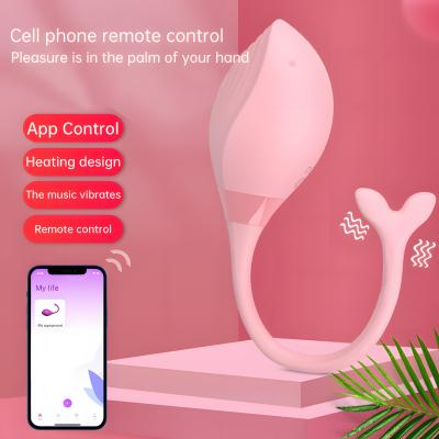 China New hot selling silicone waterproof stimulation sucking vibrator APP Control Vibrator High Quality sex shop supplier wholesale for sale