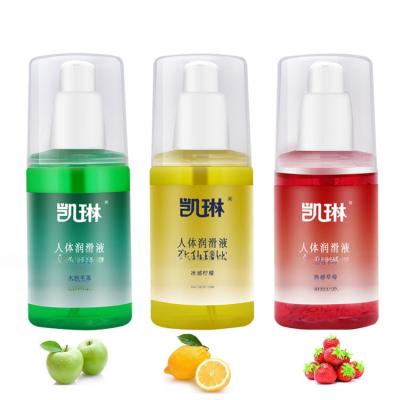 China Ready stock fast shipping oral anal sex Water Soluble Lubricant fruit-flavored lubricant  Water Based Personal lube for sale