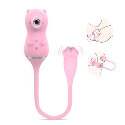 China G Spot Sucking  Vibrator Masturbation Adult Sex Toys Safe silicone cat  Sucking Vibrator With G -point orgasm For Women for sale