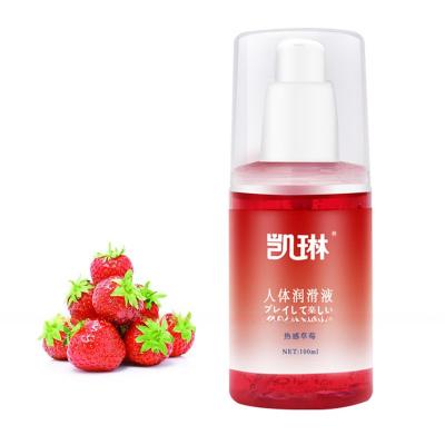 China Sachet bottle OEM personal Water Based fruit sex lube anal painless lubricant for sale for sale